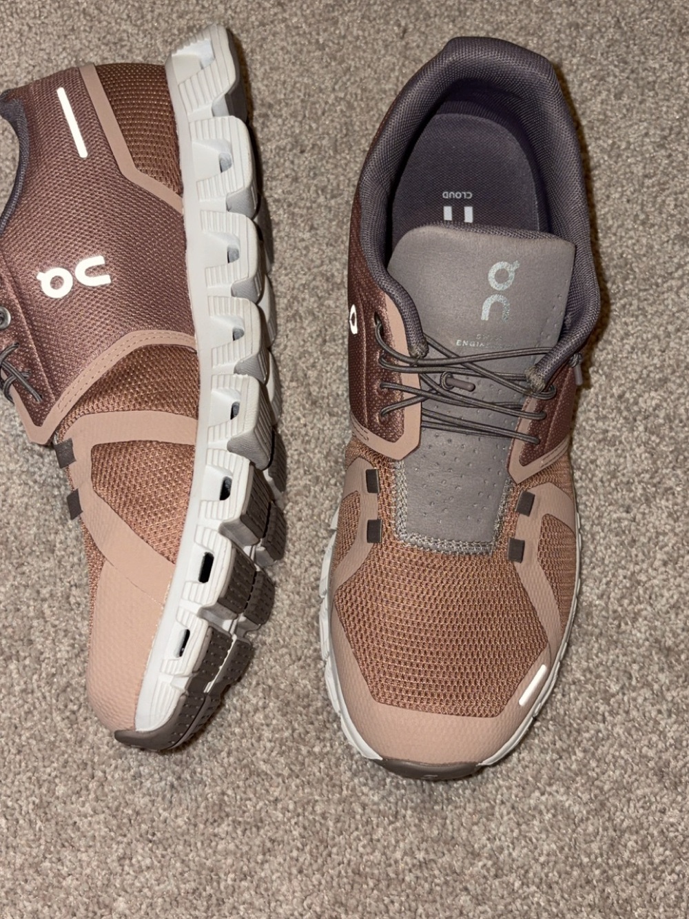 On Running Cloud Running Shoes - Brown